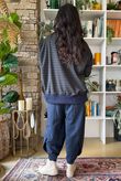 Sunday Morning Chill Sweatshirt Navy & Khaki
